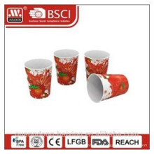 Popular em moldes plásticos de rotulagem do copo com completa impressão 8OZ/0,226 L